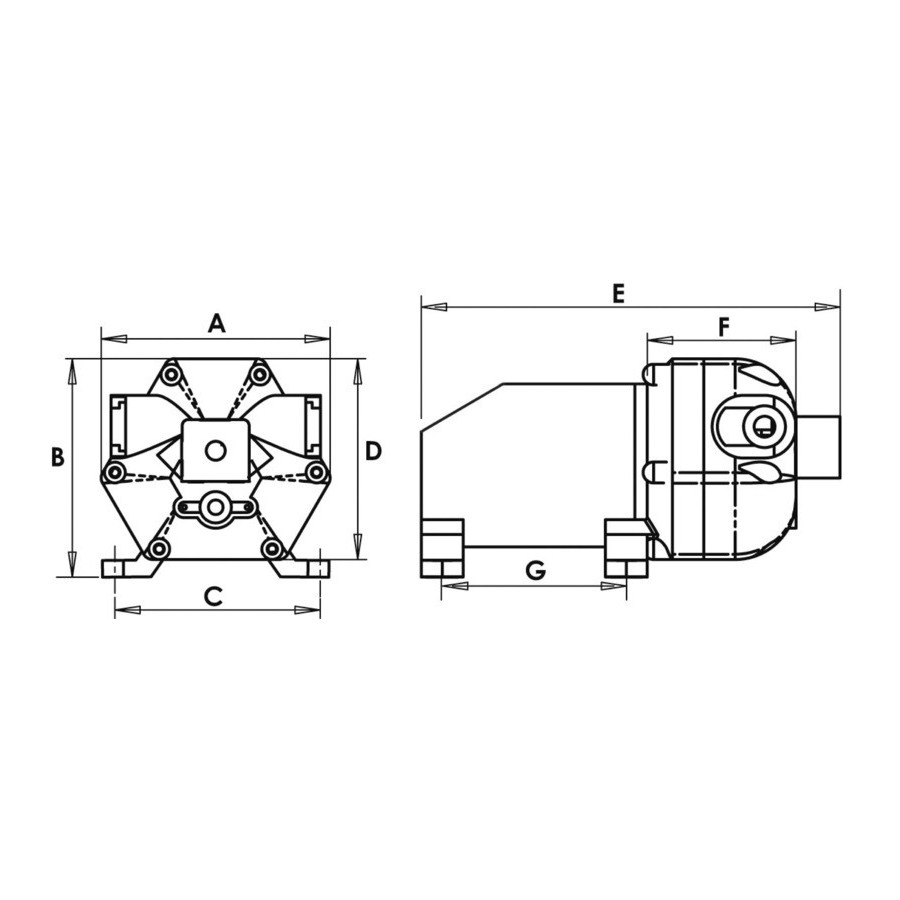 Pompe autoclave Europump à aspiration automatique 3 soupapes 