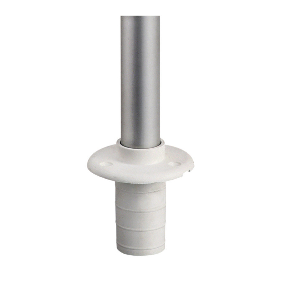 Hampe Classic extractible en aluminium avec feu de proue 