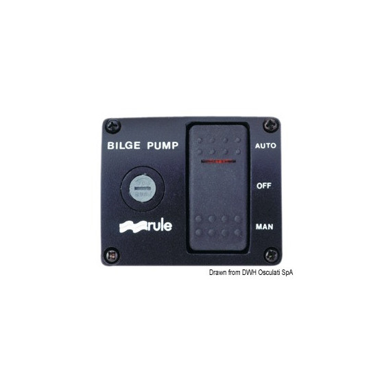Interrupteur RULE pour pompe de cale DE LUXE 