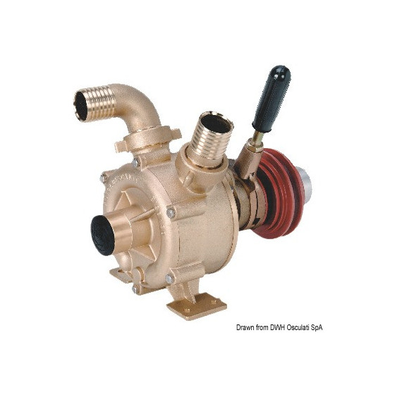 Pompe auto-amorçable en bronze avec turbine 