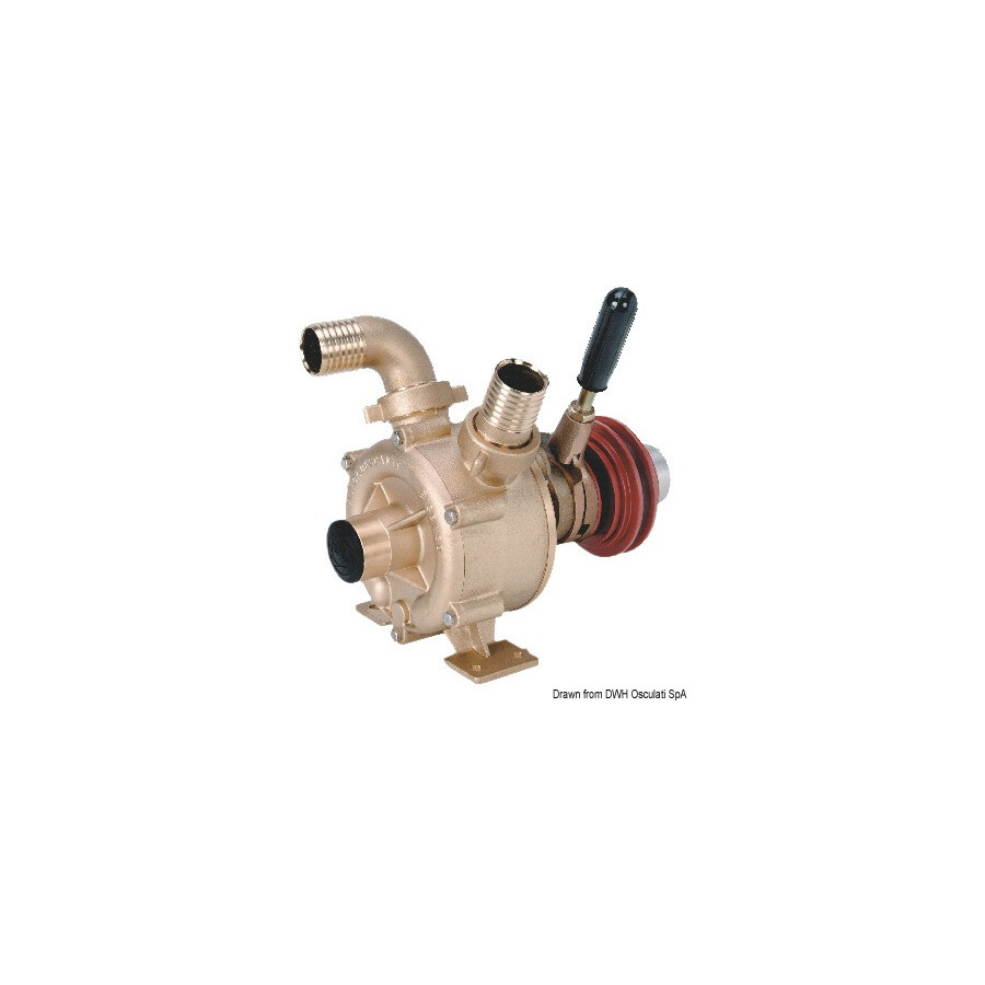 Pompe auto-amorçable en bronze avec turbine 