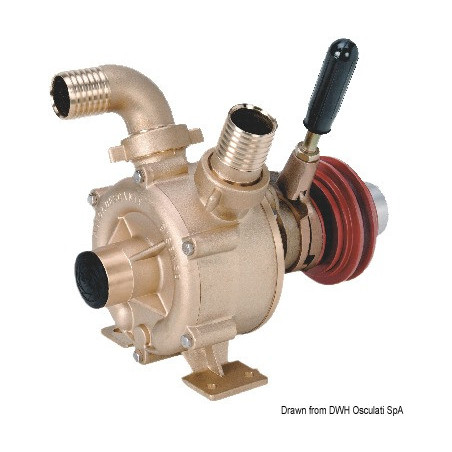Pompe auto-amorçable en bronze avec turbine