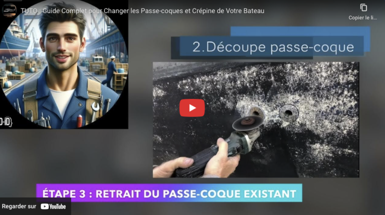 Guide Complet pour Changer les Passe-coques et Crépine de Votre Bateau