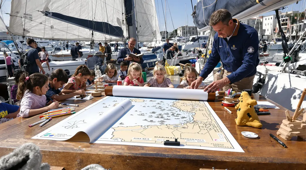Aménager des sorties en mer avec des infrastructures adaptées pour les enfants.