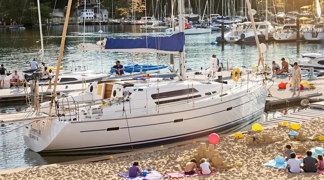 Aménager des sorties en mer avec des infrastructures adaptées pour les enfants.