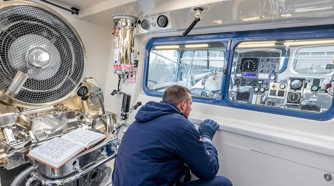 Un nettoyage approfondi pour préserver l&rsquo;état du bateau pendant l&rsquo;hivernage.