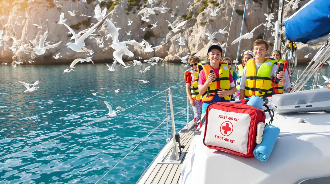 Aménager des sorties en mer avec des infrastructures adaptées pour les enfants.