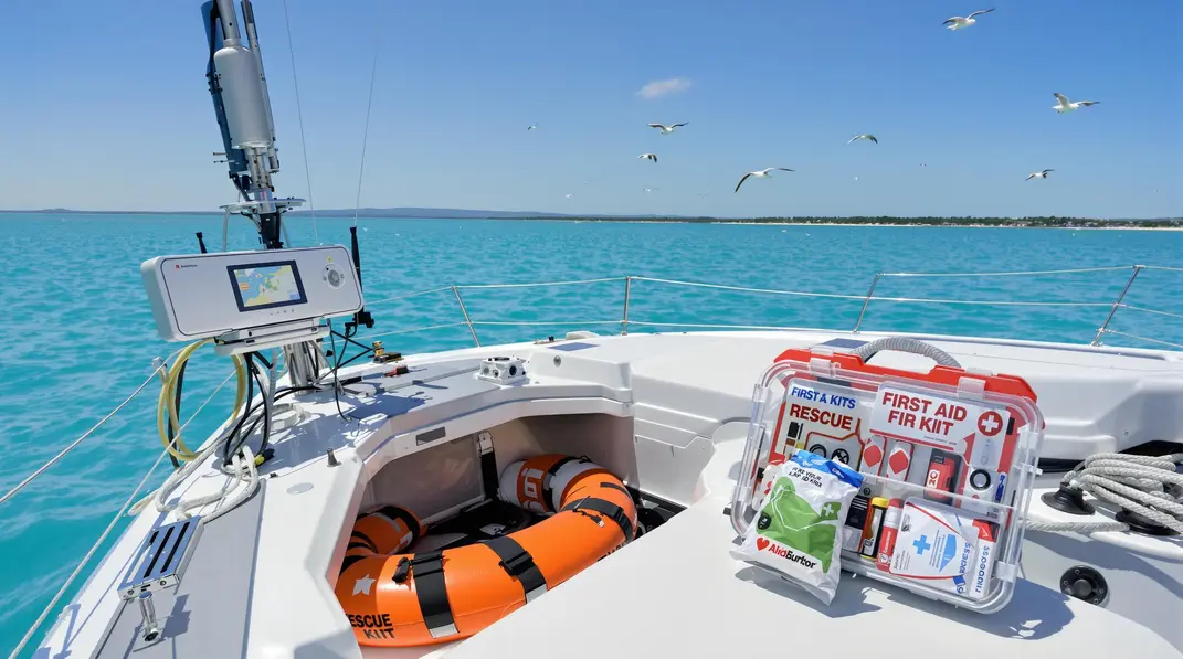 Équipements de sécurité de base requis pour toutes les zones de navigation.