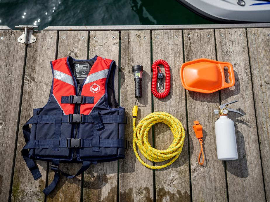 Inspection réglementaire d’un jet ski sur le littoral français.